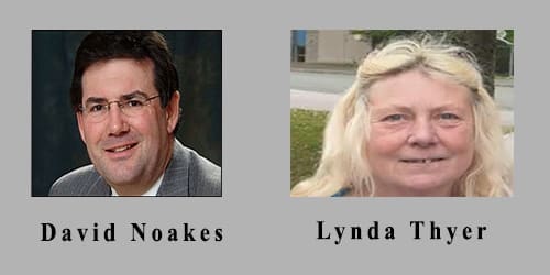 David Noakes and Lynda Thyer